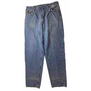 Classic Jeanswear Bulls Eye Men's Carpenter Jeans Blue Denim Size 38 5-Pockets